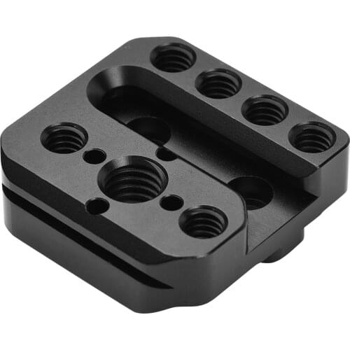 Monitor Mount Holder Mounting Plate with 1/4 Inch Thread 3/8 Locating Hole Gimbal Replacement for DJI Ronin S & Ronin SC Gimbal