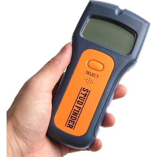 Wood Metal Wall Detector Multimeter Digital Pinpointer Vibrator Multi Stud Scanner Live Wire Cable Finder AC Hot 3 in 1 New