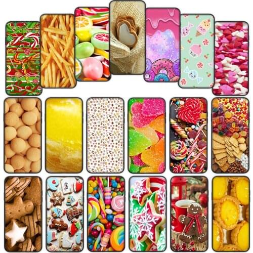 Biscuits Egg Tart Candy Soft Cover Case for Xiaomi Mi Redmi Note 9 SE 9C 9S 9T Pro Max