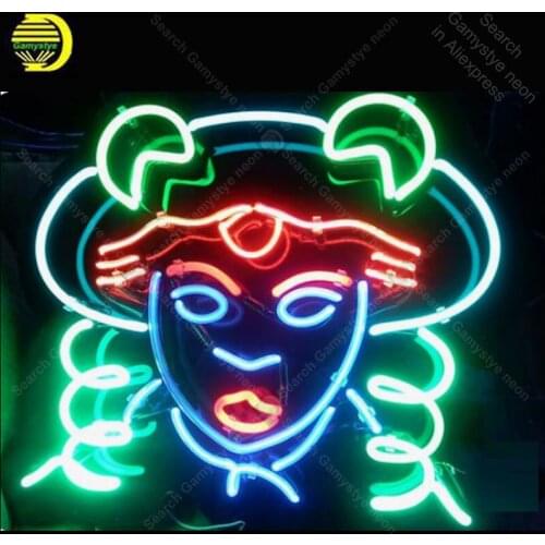 Neon Signs for Beautiful Girl Neon bulbs Sign Neon Light Sign Store Display Glass Tube Quality Handcraft Lamps dropshipping