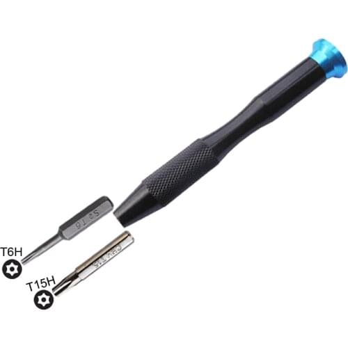 2 in 1 T6H T15H Torx Screwdriver T6 T15 screw driver teardown Ring Doorbell Security Screws