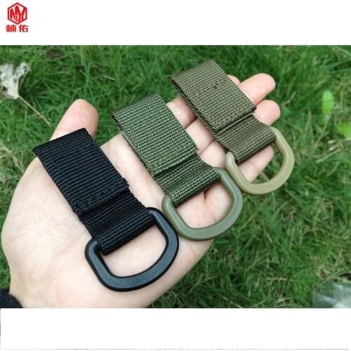 5PCS Tactical Backpack Molle Additional Sound Quality Belt Hiking Nylon Tools Outdoor Hanging Buckle Nylon Buckle