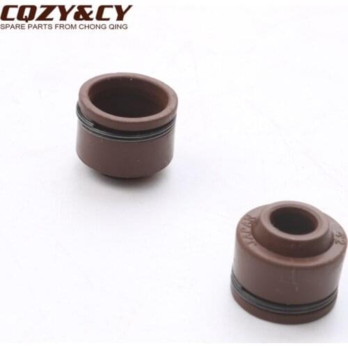 Valve stem oil seal for SYM Citycom Joymax Evo Quad Lander 300 Maxsym I 400 Quad Raider 600 12209-H6B-900 100669290 4T