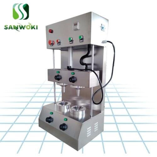 Umbrella shape Pizza cone Machine double heads Pizza cone making machine Rotary Pizza Oven and Heating rods