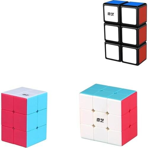 QiYi MoFangGe 123 133 223 233 Magic Cube professional 1x2x3 2x2x3 2x3x3 magico Puzzle cubo Kids Educational Funny toys