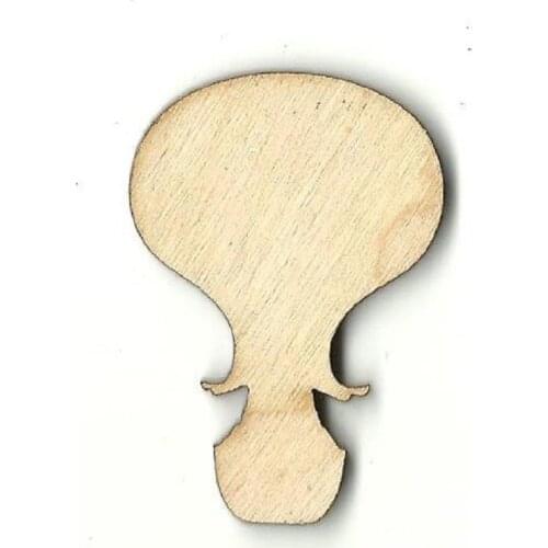 Hot Air Balloon - Laser Cut Out Unfinished Wood Shape