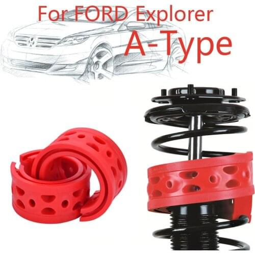 Jinke 1pair Front Shock SEBS Size-A Bumper Power Cushion Absorber Spring Buffer For Ford Explorer