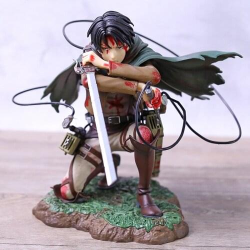 Attack on Titan Heichov Levi Ackerman Fortitude Ver. Figure Collectible PVC Model Toy Brinquedos