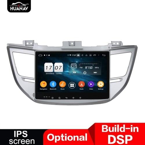 DSP Android 9.0 Car DVD Player GPS navigation For IX35/Tucson 2015+ auto radio stereo multimedia player headunit tape recorder
