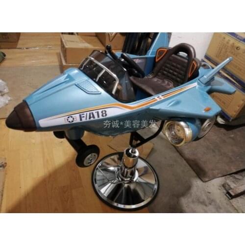 Childrens hair cutting chair childrens barber chair childrens hair cutting cartoon car childrens MP3 music haircut