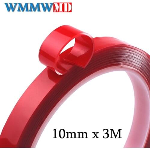 3M Double Sided Adhesive Tape High Strength Acrylic Gel Transparent No Traces Sticker for Car Auto Interior Fixed Car-styling