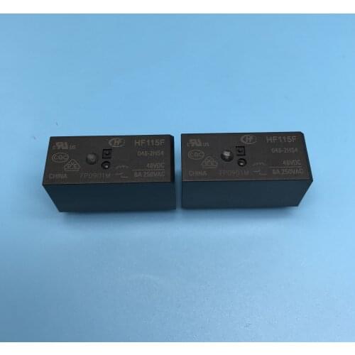 HF115F-048-2HS4 8A 250VAC 48VDC relays