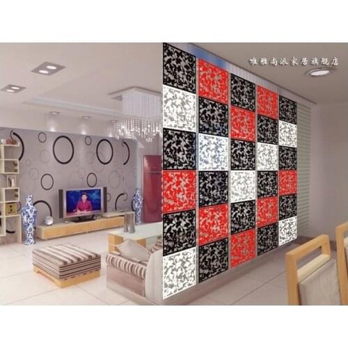 Room divider Biombo Room partition wall screen room dividers Partitions PVC Wall stickers cutout Home screen folding Screen