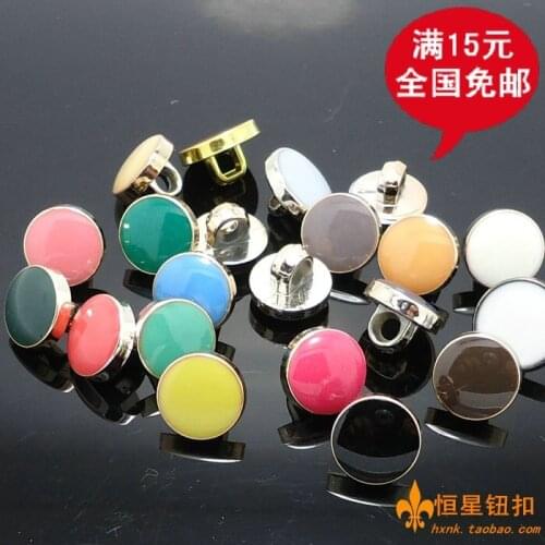 Beautiful super glue dot buttons quality crystal buckle chiffon material shirt resin button diy accessary, 10mm, 100 pcs per lot