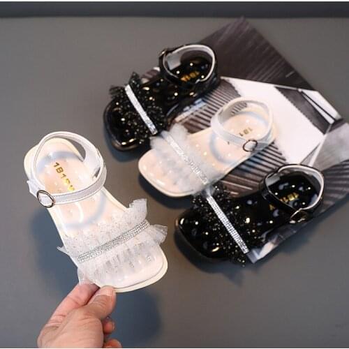 Summer New I Lace Studded Korean Children Sandals Girls Sandals Shoes for Kids Girls Girl Shoes