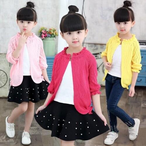 Luo Zhi Rui Cardigans For Girls