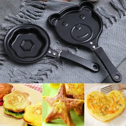 Mini Egg Breakfast Fryer Multi-styles Non-stick Pan Pancakes Crepe Pan Molds For Home Kitchen 2020ing