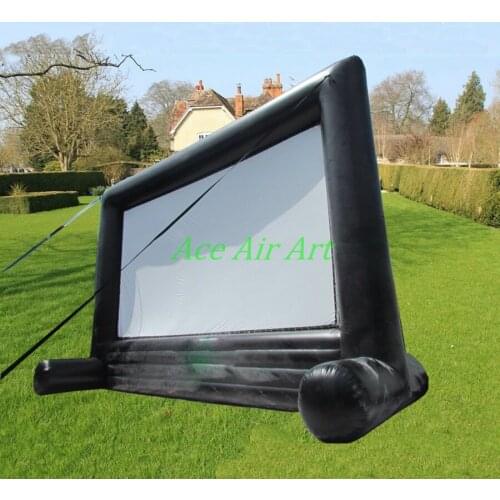 Inflatable rear projection screen banner, Outdoor Advertising inflatable projector screen