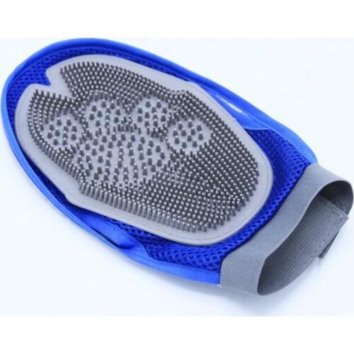 Soft Mitt Cat Dog Grooming Glove Brush Deshedding & Massaging Tool For Long & Short Hair Pets Eliminates Shedding and Matting