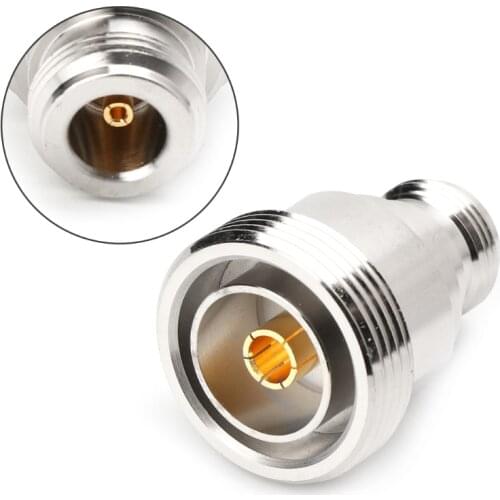 RF microwave Coaxial Adapter L29 7/16 DIN Female to N Female Connector #0604