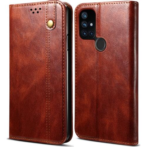 For Oneplus Nord N10 CE 2 5G 2021 Luxury Case Flip Cover Texture Leather 360 Protect Funda One Plus N200 N100 N 10 100 200 Para