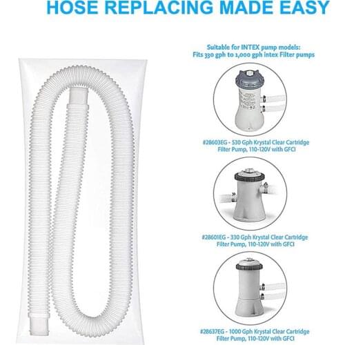 Pools Vacuum Wear-resistant Water Hose Swimming Pool Hose Drain Pipe Swimming Pool Spa Pond Tub Pool Pump Replacement Hose