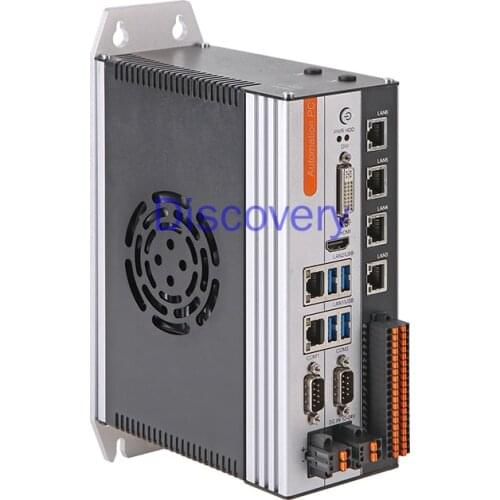 Embedded Industrial Computer Machine Vision 4POE Network Card Industrial Camera Light Source Controller High-speed DIO