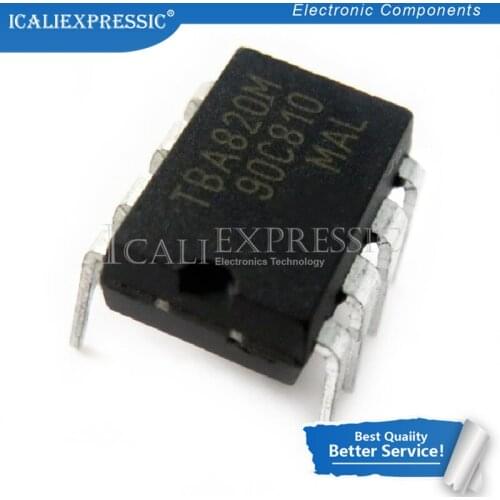 10PCS TBA820ML TBA820M TBA820 DIP-8 SOP-8 In Stock