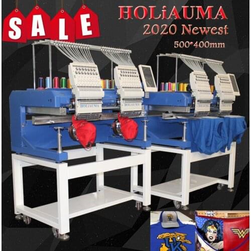 2 Head 15 colors Computerized Quality like Brother Embroidery Machine For T-shirt machine price