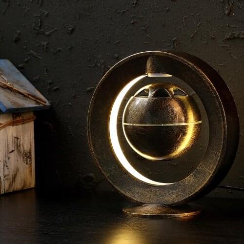 360 Degree Magnetic Levitation 3D Surround Sound Wireless Rotating Portable Bluetooth Speaker Cordless Subwoofer Music Center