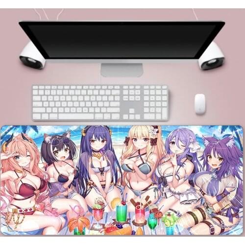 Anime customization is suitable for PC desktop pads, large mouse pads, locks, large gaming mouse pads, computer gamers, keyboard