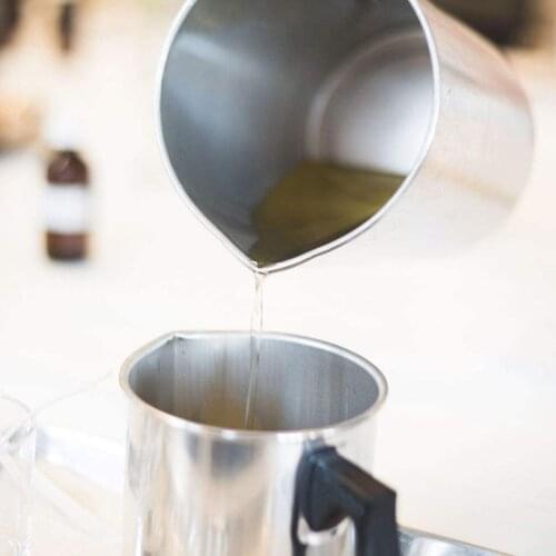 Scented Candle DIY Melting Wax Pot 1.2L Aluminum Frothing Candle Making Pitcher