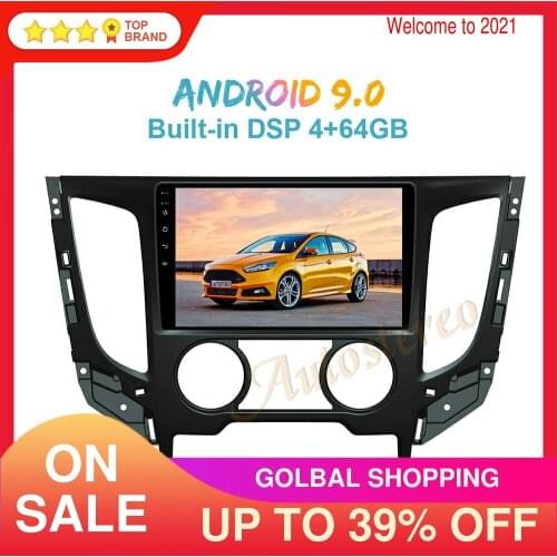 Android 9 Car GPS Navigation NO DVD Player For Mitsubishi TRITON 2016-2019 Auto Radio Stereo Head Unit Multimedia Player PX5/PX6