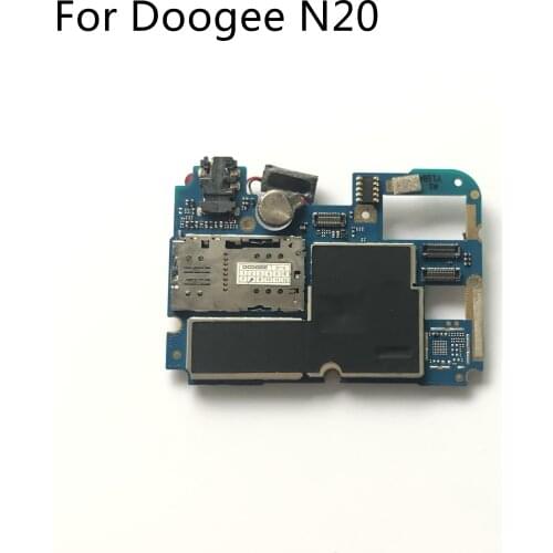 Doogee N20 Used Mainboard 4G RAM+64G ROM Motherboard For Doogee N20 MT6763 Octa Core 6.3" 2280x1080 Smartphone