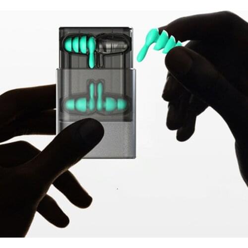 2pairs Anti-Noise Soft Foam Earplugs Sound Insulation Protection Ear Plugs Sleeping Travel Noise Reduction Ear Protecter Earplug