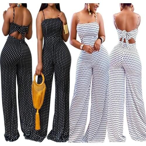 Pants for Women DOT Printed Straight Flare Pants LOOSE Streetwear Women Casual Trousers Women Fashion Clothing Dropshipping
