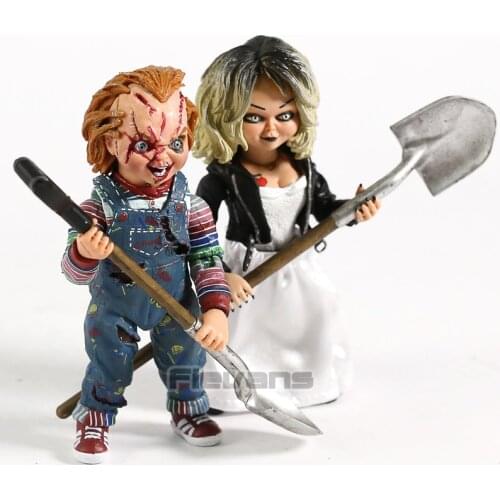 Bride Of Chucky NECA Ultimate Tiffany & Chucky Action Figure Toy Horror Halloween Gifts Doll