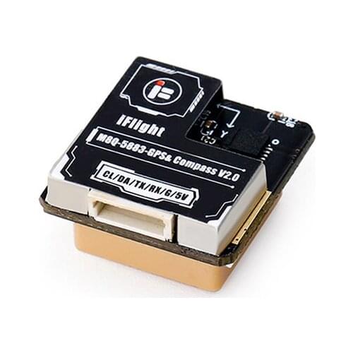IFlight M8Q-5883 GPS Module V2.0 72 Channel Patch Antenna for INAV Betaflight Ardupilot F4 F7 Flight Controller Long Range Drone
