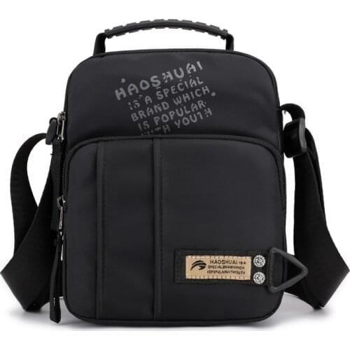 Mens Nylon Shoulder Messenger Bags Multi-Pocket Military Fashion Trends Travel Male Pouch High Quality Sling Cross Body Bag