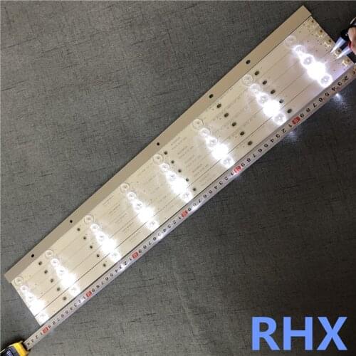 FOR HL-17320A28-0801S-01 HL-17320A28 605MM 3V 8LED SL32WD803 32inch use aluminium 100%new LCD TV backlight bar