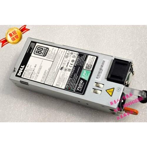 New Dell r630 r730 r730xd 750W power supply g6w6k v1yj6 htrh4 d750e