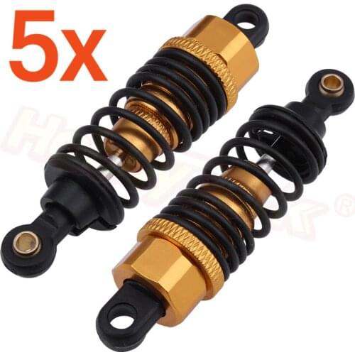 Wholesale 5Pairs/Lot HSP Upgrade Parts 102004 Alloy Aluminum Shock Absorber For 1/10 Himoto RC Car On Road 94102 SONIC