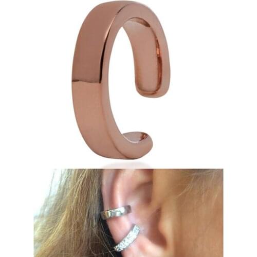 Simple delicate cute earr clip girl gift 3colors real 100% 925 sterling silver women delicate dainty earring clip stamepd 925