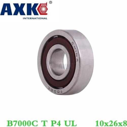 Axk 1pcs 7000 7000c B7000c T P4 Ul 10x26x8 Angular Contact Bearings Speed Spindle Bearings Cnc Abec-7