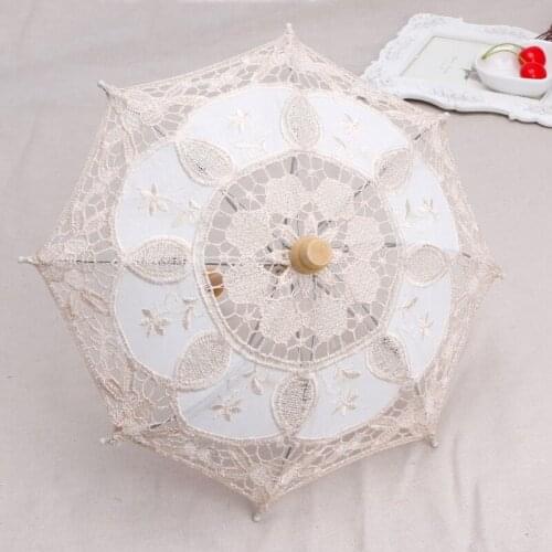 Newborn Baby Photography Props Lace Umbrella Infant Shooting Photo Prop