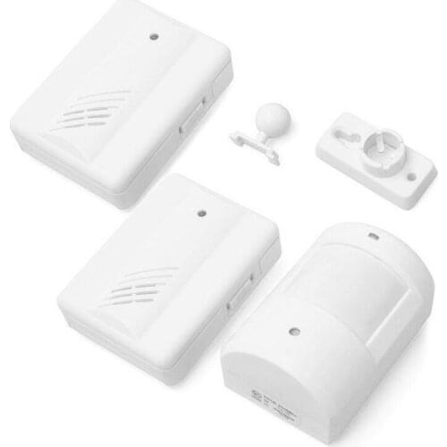 Driveway Alarm Motion Sensor Alarm System With Long Range Receiver And Transmitter For Home Office Security Protection