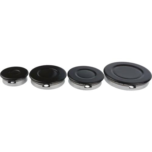 Universal Short Internal Boss Type Gas Hob Top Burner - Lid Kit