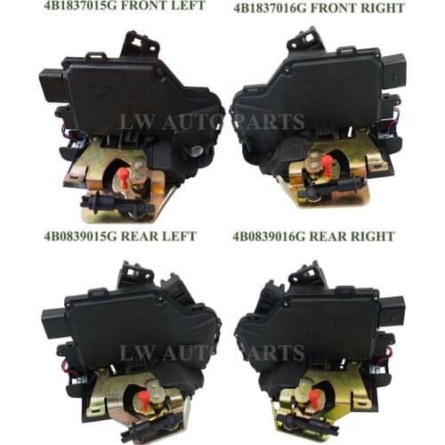 High Quality Front Rear Left Right Door Lock For Audi A6 4B C5 1998-2005 4B1837015G 4B1837016G 4B0839015G 4B0839016G