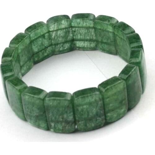 Natural green strawberry quartz stone beads bracelet natural stone beads bracelet for woman wholesale