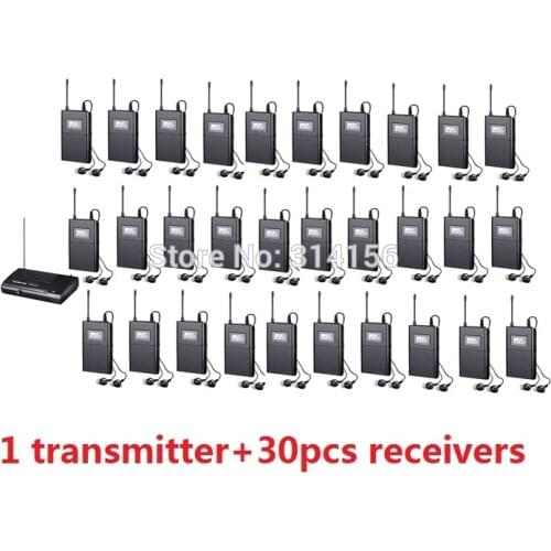 Takstar wpm-200/WPM 200 Wireless Monitor System For Recording studio monitoring/on stage monitoring 1 Transmitter+30 Receivers